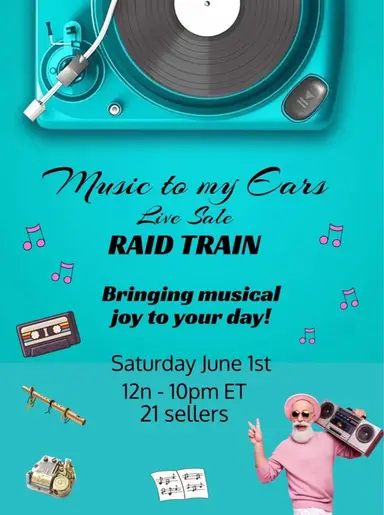 🎶🪇Music To My Ears Train🎸🎶