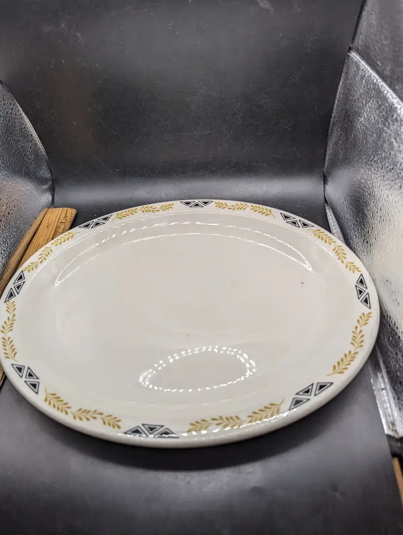 Vintage Homer Laughlin Best China Restaurant Ware Oval Serving Platter