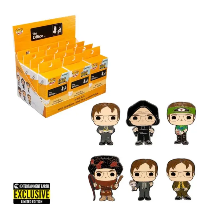 Funko Pin The Office: Dwight Schrute Disguises BlindBox - Entertainment Earth Exclusive (Single)