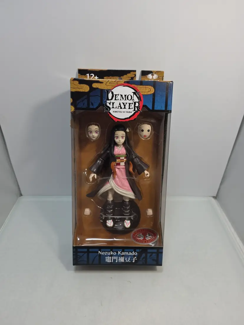 Mcfarlane Nezuko Kamado (Demon Slayer) Anime 7" Figure Red Platinum Chase (A3)