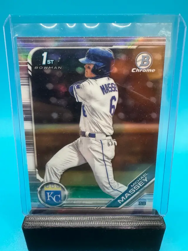 Michael Massey 1st Bowman Chrome Refractor Kansas City Royals