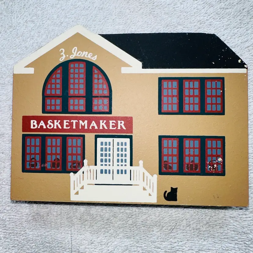 Vintage 1988 The Cat’s Meow Liberty Street Series Z Jones Basketmaker House