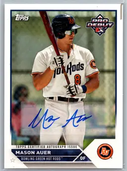 Mason Auer 2023 Topps Pro Debut Auto #PD-51