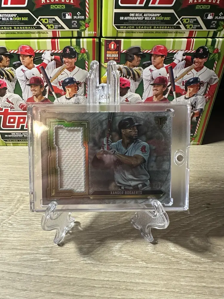 2020 Topps Triple Threads Xander Bogaerts 09/36