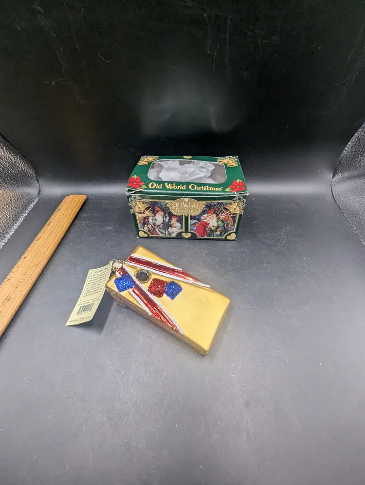 Old World Christmas Collection Cornhole Ornament