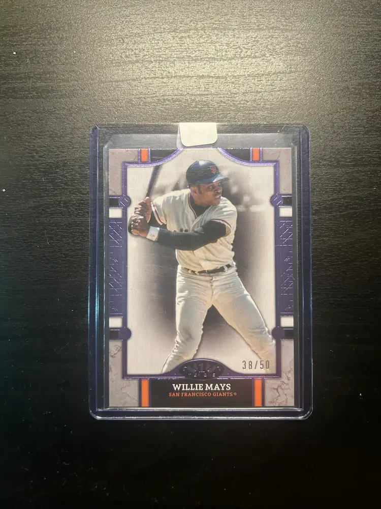 Willie Mays 2024 Topps Tier One Purple /50