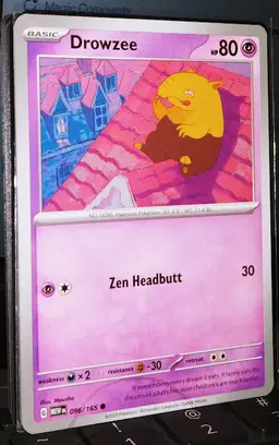 Drowzee - 96/165 Scarlet & Violet 151 - Pokémon TCG non-foil