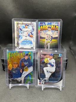 Roki Sasaki 4 Card Rookie Lot