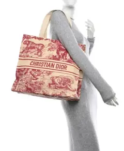 Christian Dior Dior Rviera Straw Tote Bag