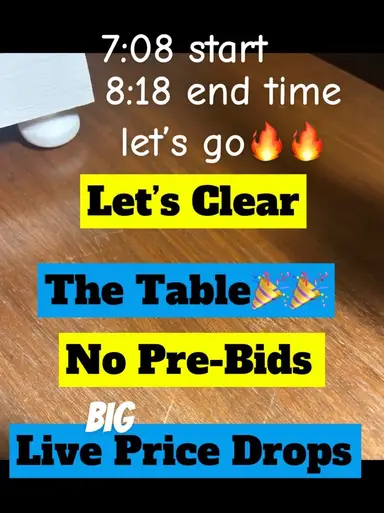 Clear The Table 👋👋👋