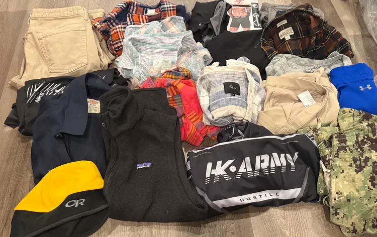 Patagonia, Outdoor Research, Duluth, Peter Millar Men’s Wholesale Box