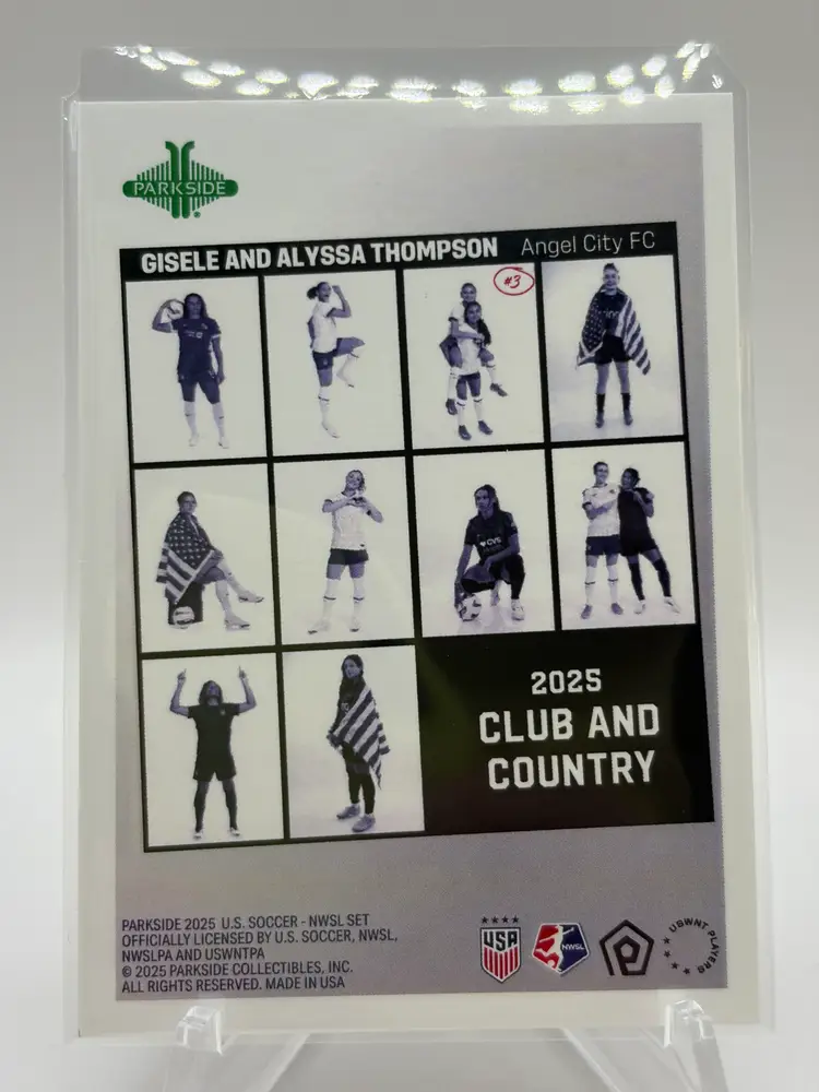 Alyssa & Giselle Thompson 2025 Club & Country Studio Blue /10