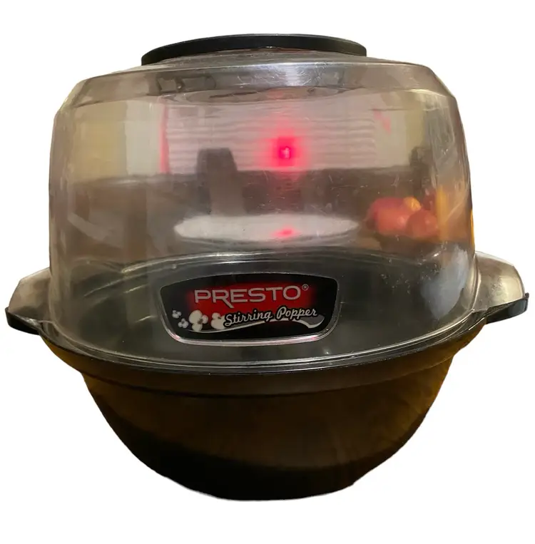 Vintage Presto Stirring Popper Popcorn Machine Nice!