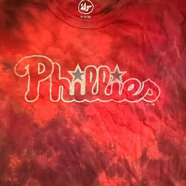 Philadelphia Phillies Tie Dyed T-shirt XL