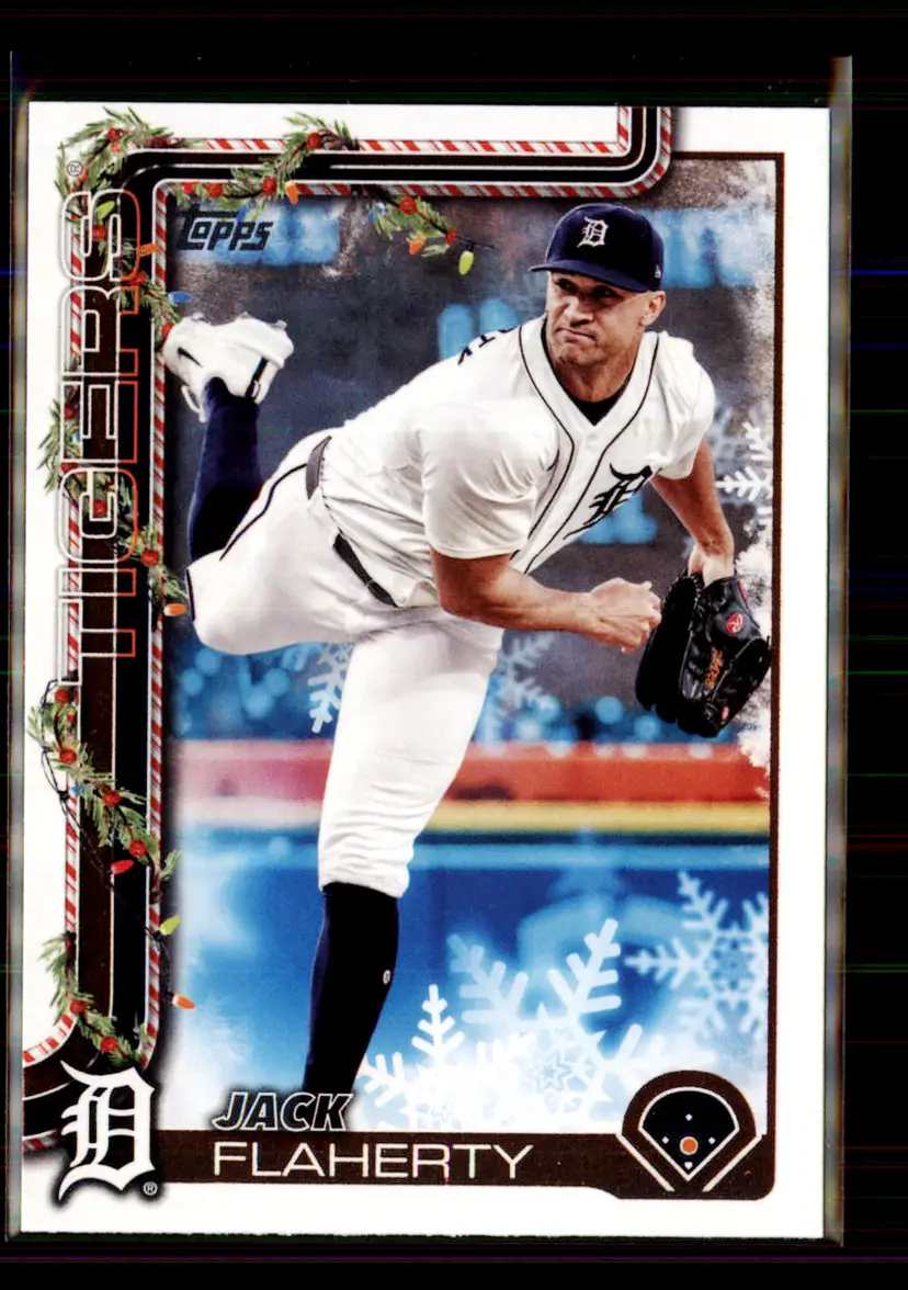 Jack Flaherty 2025 Topps Walmart Holiday #H51 - (135) - Detroit Tigers