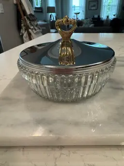 Covered Candy Dish