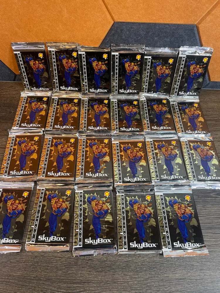 Skybox Ultraverse Comic Cards 1993 (Lot Of 23 New Sealed Packs)