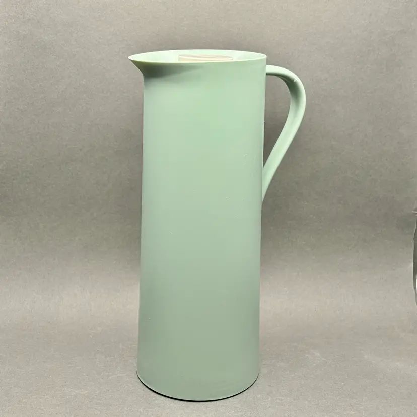 Minimalist Sage Green Plastic Thermos Pitcher by IKEA of Sweden