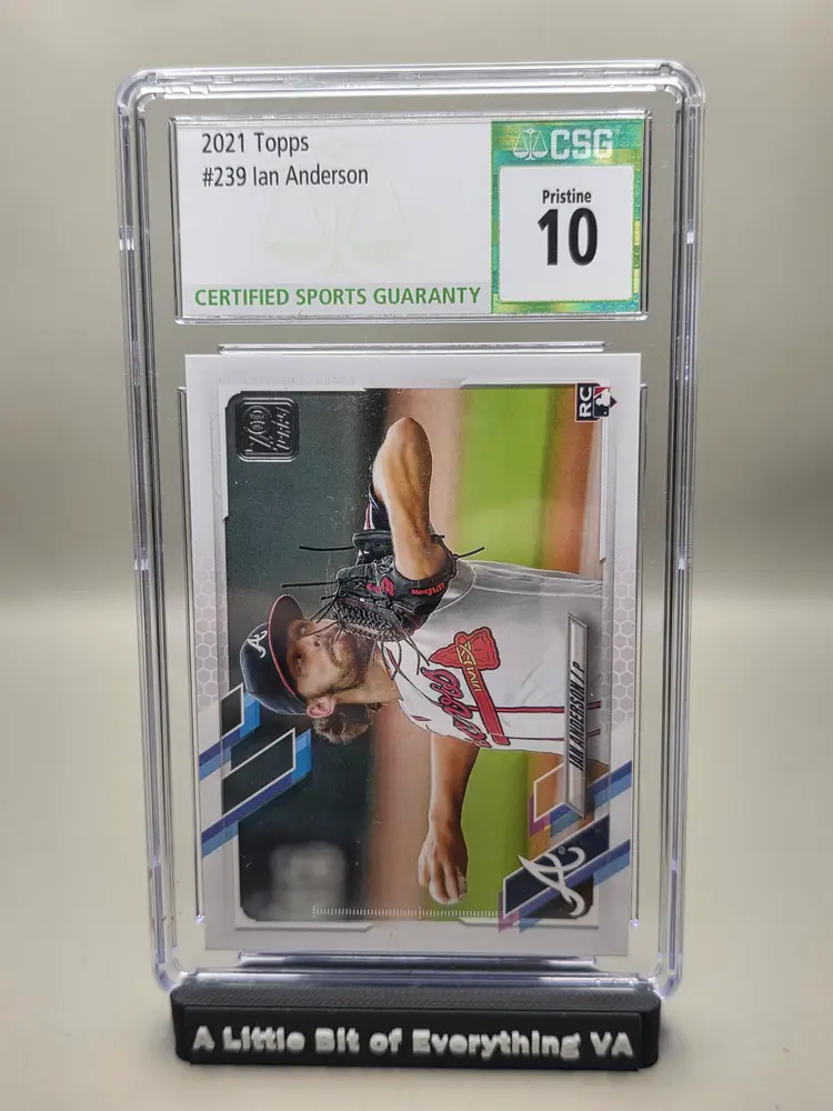 Ian Anderson #239a 2021 Topps CSG 10