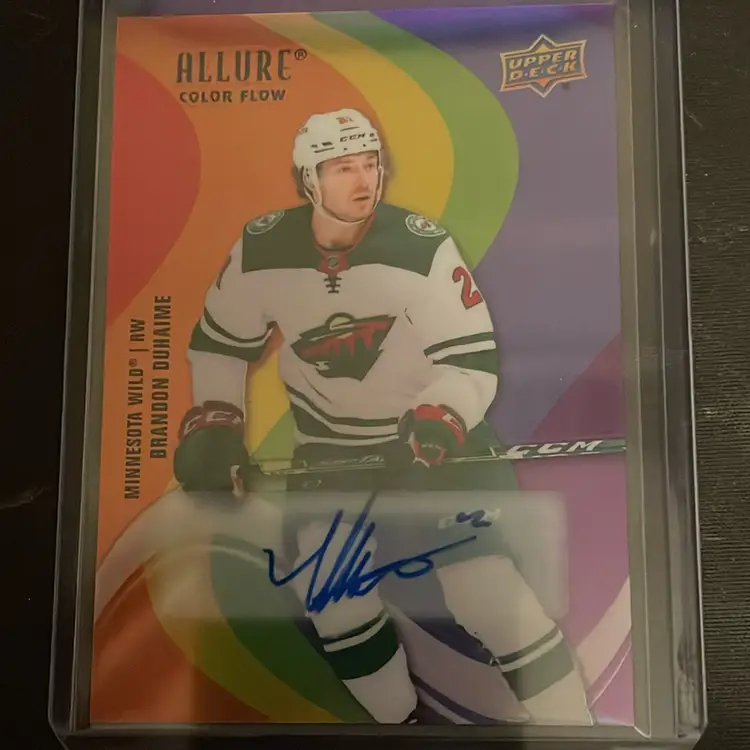 Brandon Duhaime Full Rainbow Auto