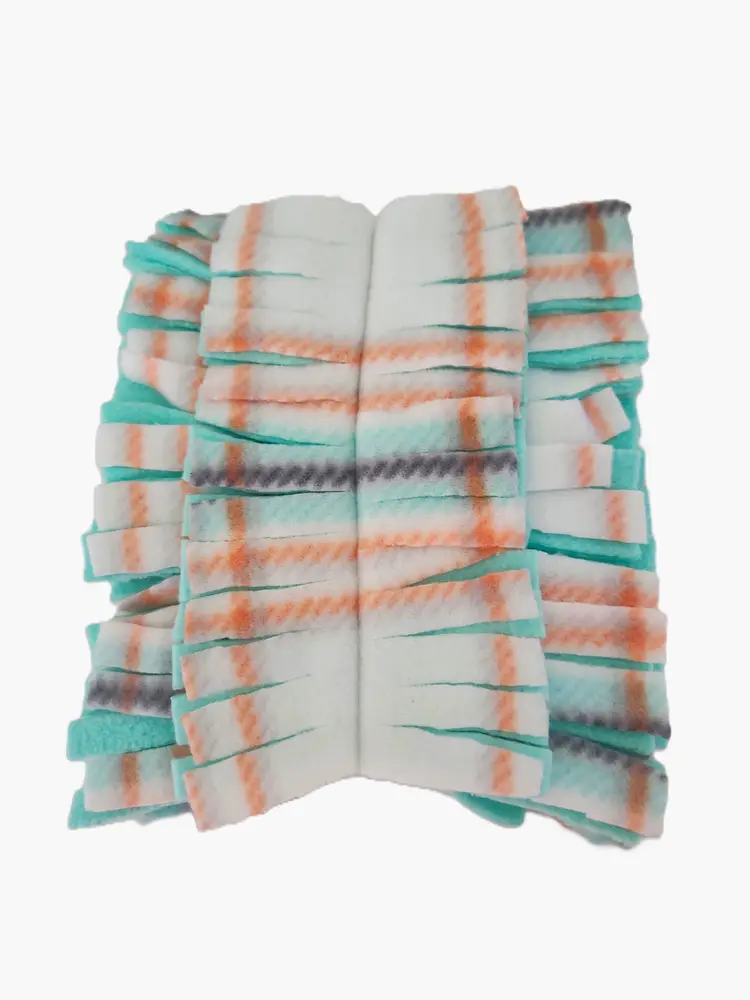 Reusable Plaid Duster Handmade