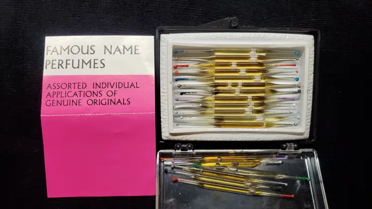 Vintage Famous Perfume Nips - 19 nips