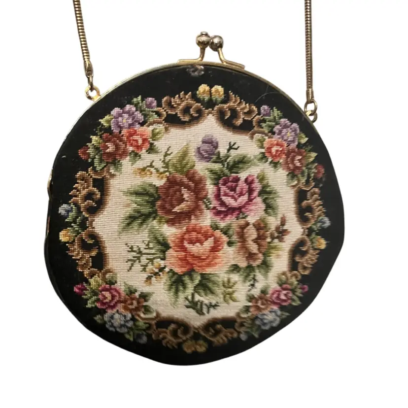 50’s Needlepoint Evening Bag