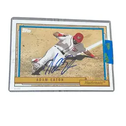 2017 Topps National Adam Eaton Auto 01/49 # 283