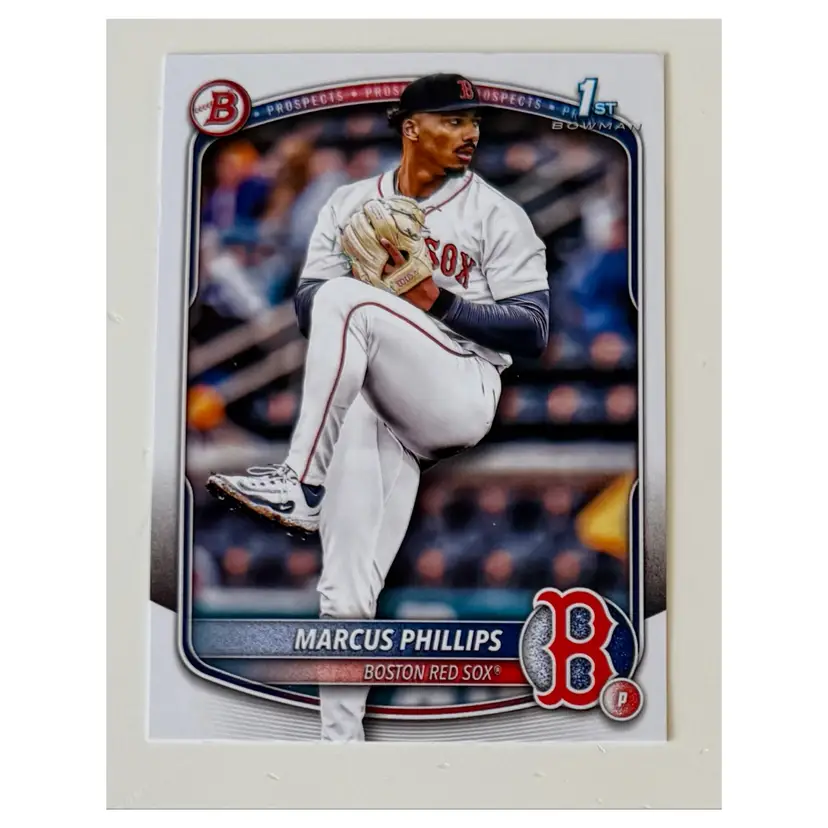Marcus Phillips Bowman 1st Boston Red Sox
