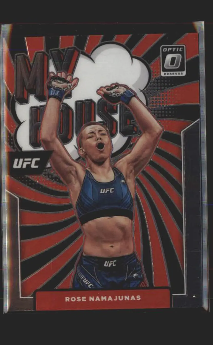 2022 Donruss Optic UFC #5 Rose Namajunas My House - (138) -
