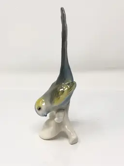 Long-Tailed Bird Figurine Goebel W. Germany