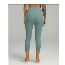 Lululemon Align Leggings Tidewater Teal Size 6 23"