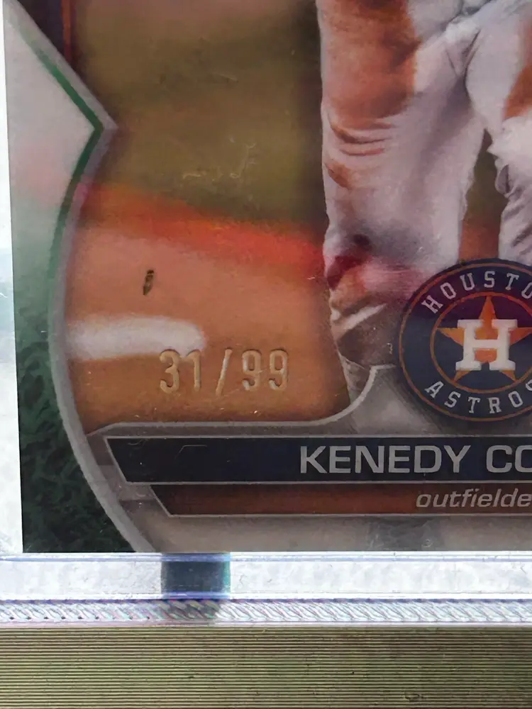 Kenedy Corona 23 Bowman Chrome 1st Green grass ref #31/99 Sp