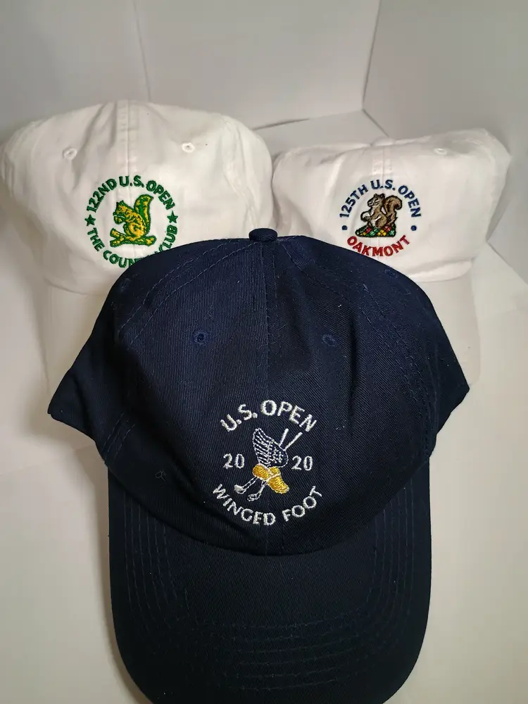 3 US OPEN HATS - Free Ship! - Golf Baseball Caps - USGA