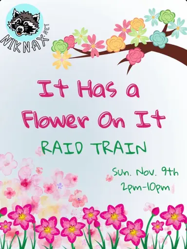 It Has A 🌺 Flower On It Train!