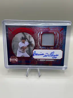 Bernie Williams 2025 Bronx Legacy Game Used Patch Auto 2/6 New York Yankees