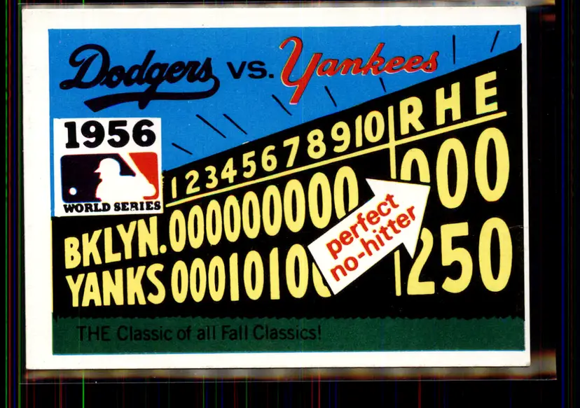 1968 Fleer World Series #54 - New York Yankees / Brooklyn Dodgers - (pk2-116)