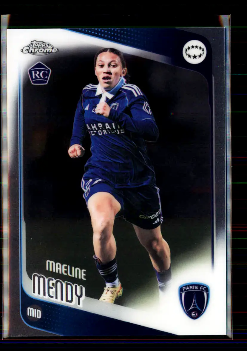Maeline Mendy 2025-26 Topps Chrome UEFA Women's Champions League #52 - (145) - Paris FC