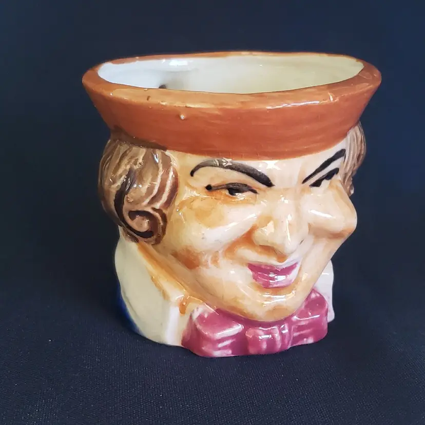 Tobey Mug Ceramic Made in Japan 2 1/2" tall approximately Vintage