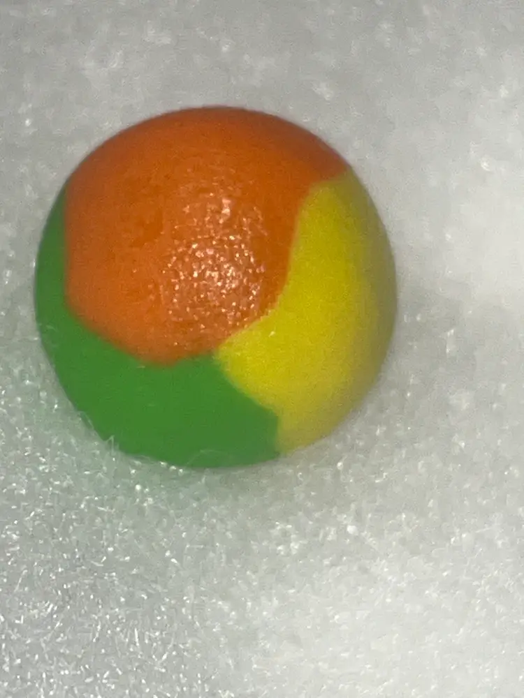 Hand Painted German Clay Marble