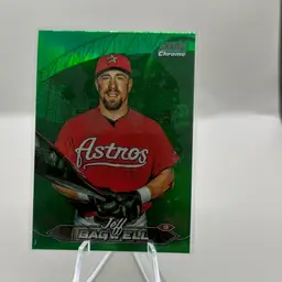 Jeff Bagwell Stadium Club Chrome Green