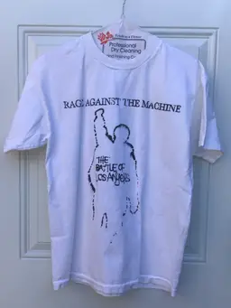 Vintage 90s Rage Against the Machine, Battle of Los Angeles, Graphic Shirt