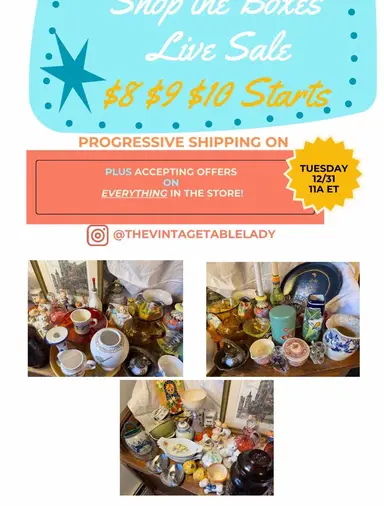 Shop The Boxes $8 Starts Progressive Shipping - Clear The Shelves!