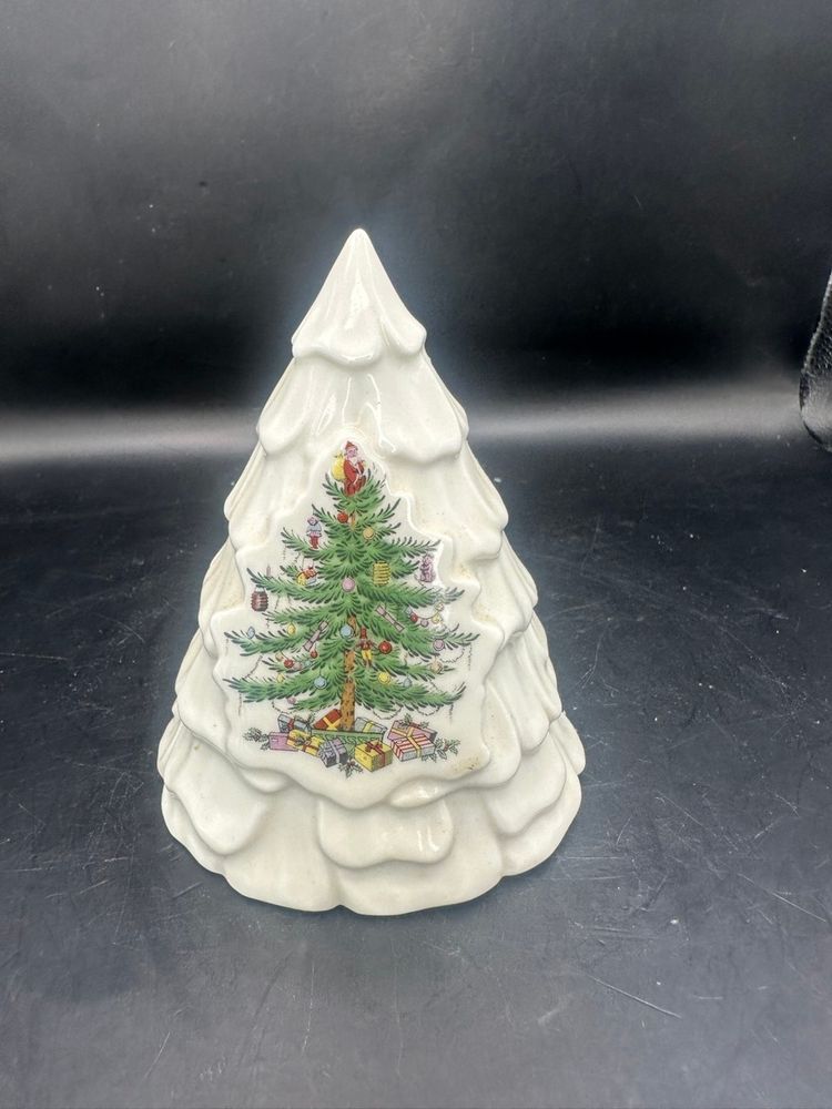Spode Christmas Tree Night Light Cover Only- 4”