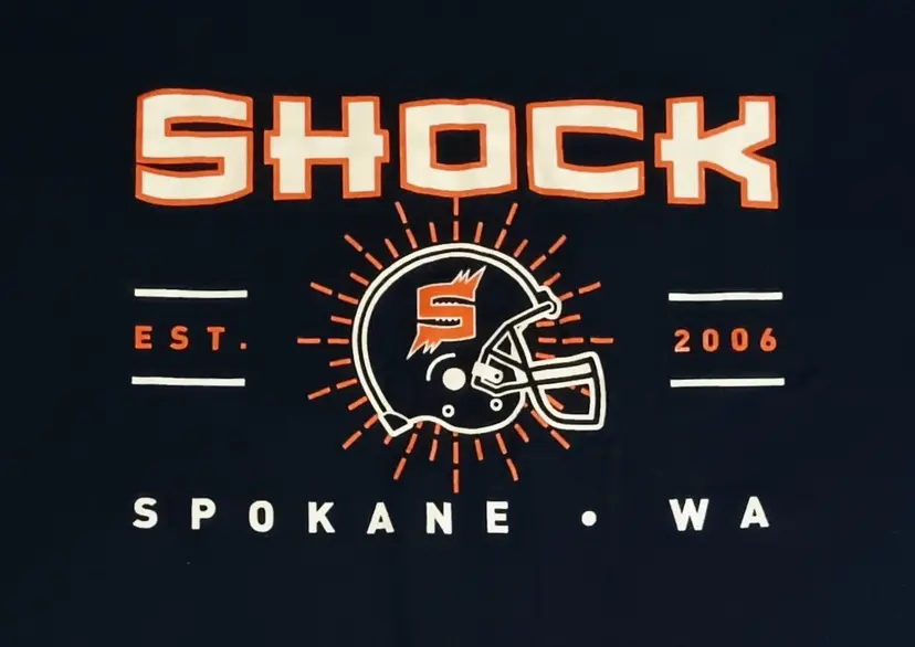 Spokane Shock Football t-shirt 2XL AF2 West Division Champions