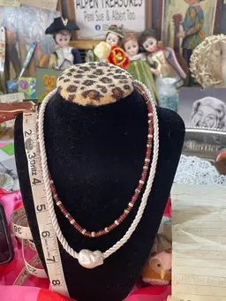 Vintage HandmadeRope Necklace