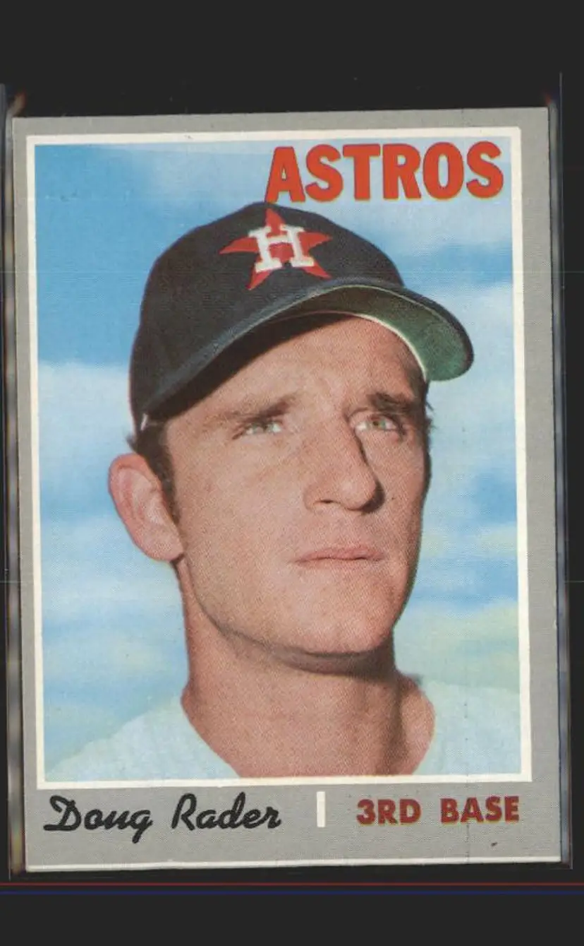 1970 Topps #355 Doug Rader - (137) - Houston Astros