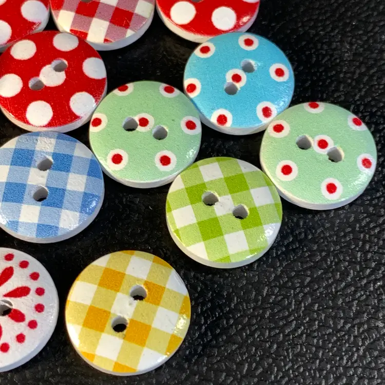 100-Cute Buttons 5/8"