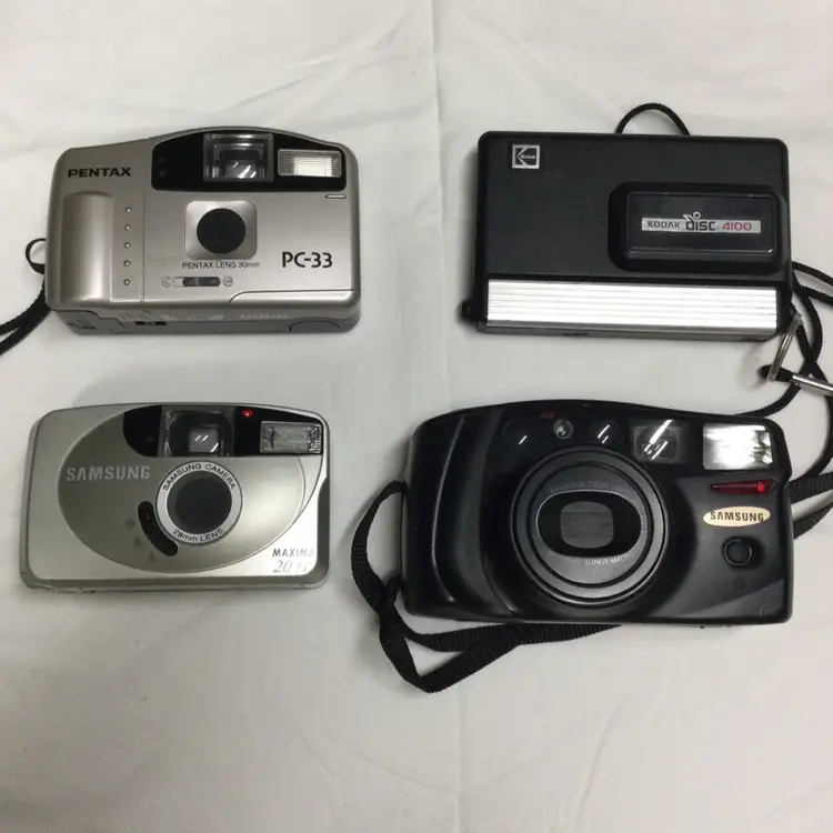 Camera Lot Of 4