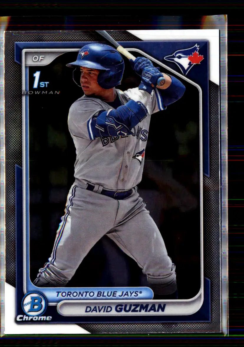 David Guzman 2024 Bowman Chrome #BCP-114 - Toronto Blue Jays - (147-151)